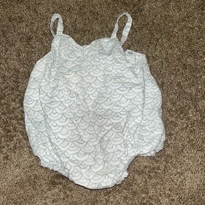 Dylan & Abby Sleeveless puff onesie